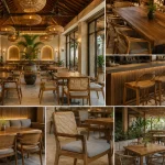 custom furniture restaurant in Bali