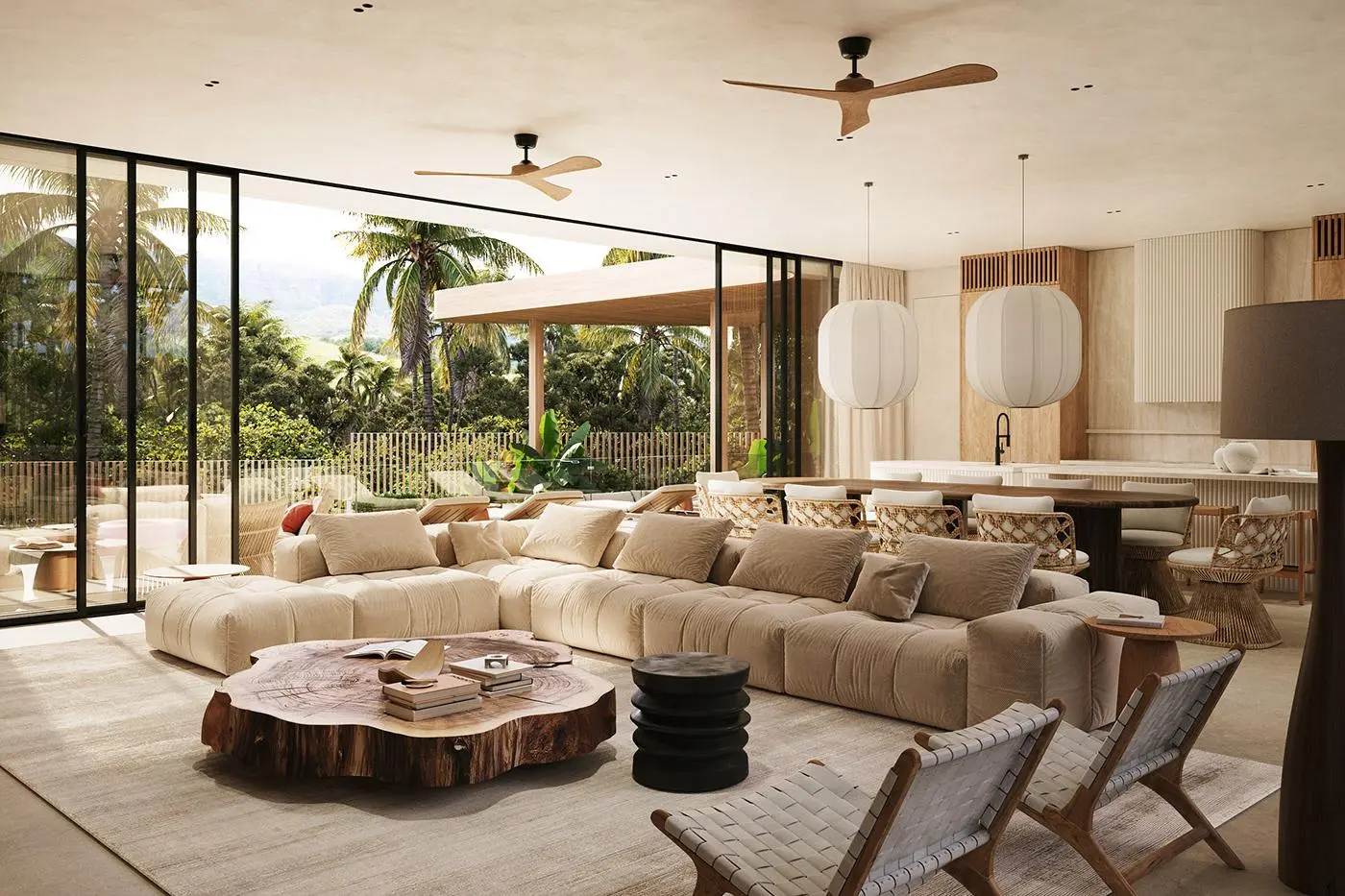 interior villa minimalis
